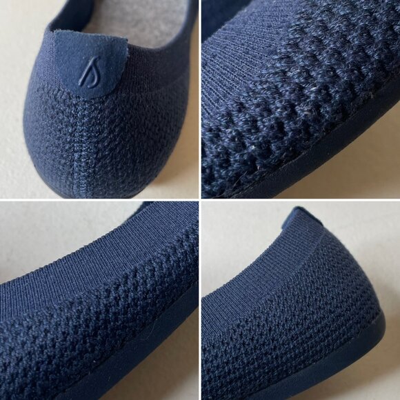 Allbirds Blue Ballet Flats Tree Breezer Size 5.5 - Picture 8 of 16